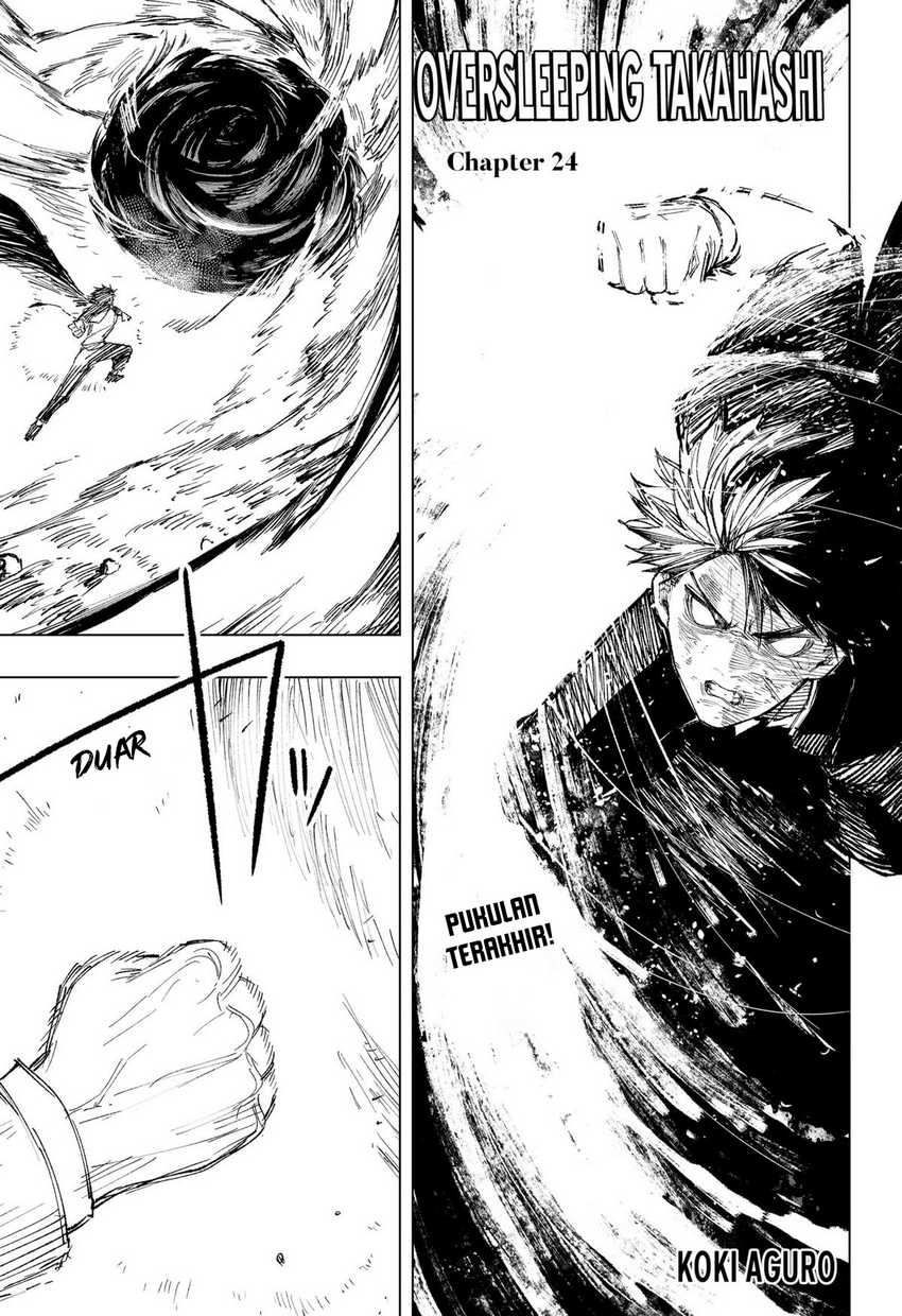 Oversleeping Takahashi Chapter 24 - halaman 4