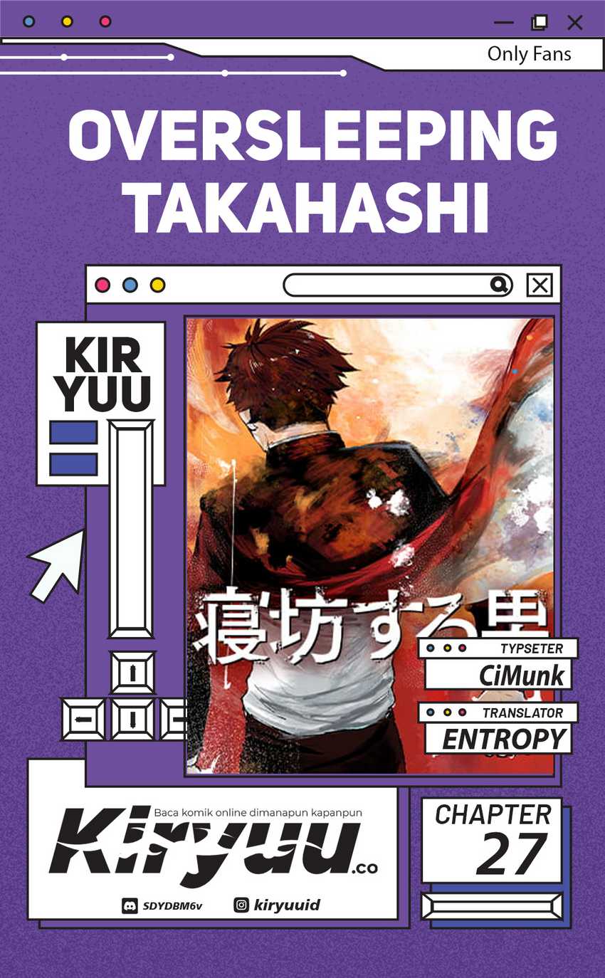 Oversleeping Takahashi Chapter 27 - halaman 1