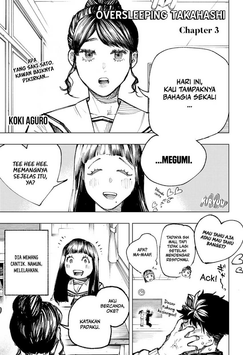 Oversleeping Takahashi Chapter 3 - halaman 3