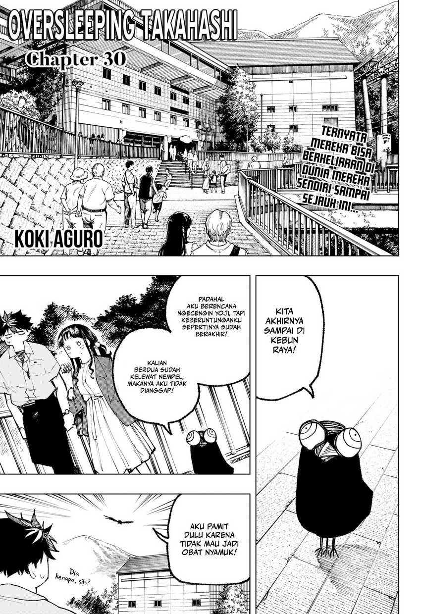 Oversleeping Takahashi Chapter 30 - halaman 4