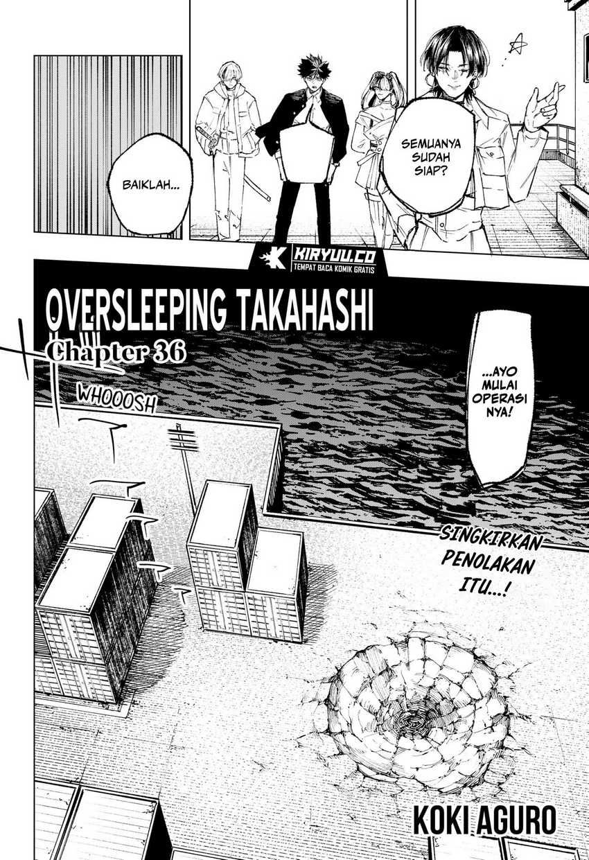 Oversleeping Takahashi Chapter 36 - halaman 5