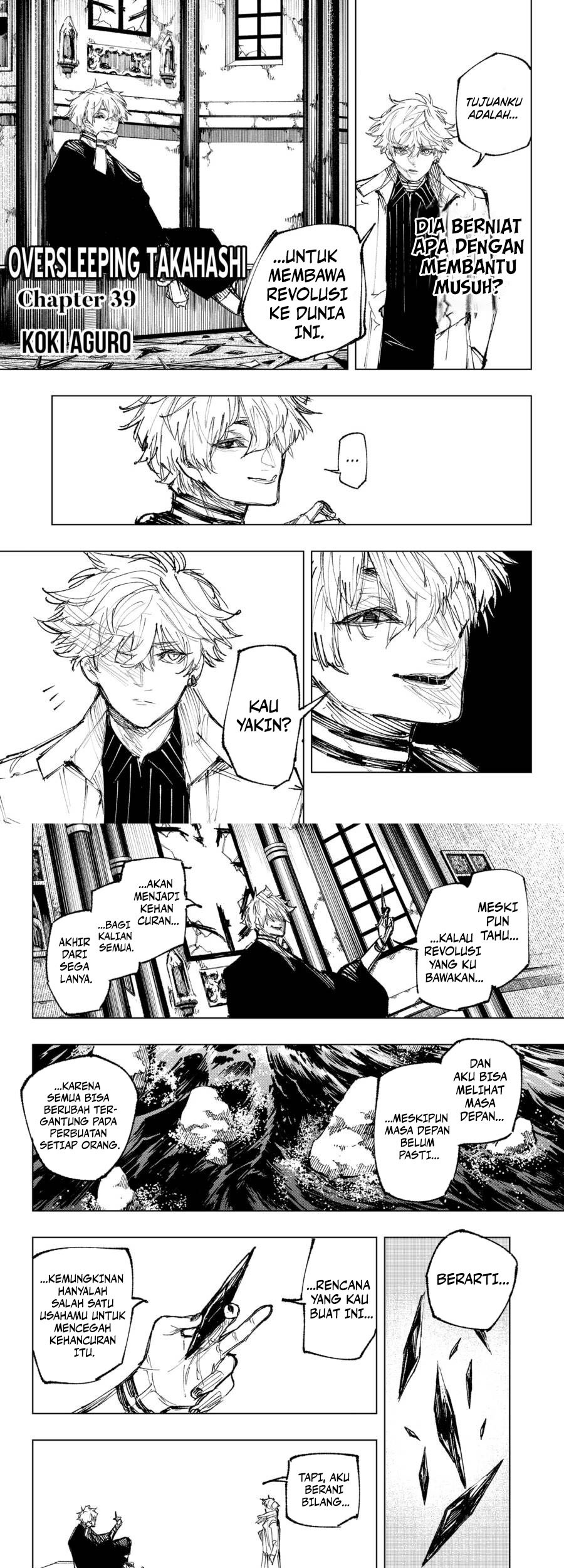 Oversleeping Takahashi Chapter 39 - halaman 2