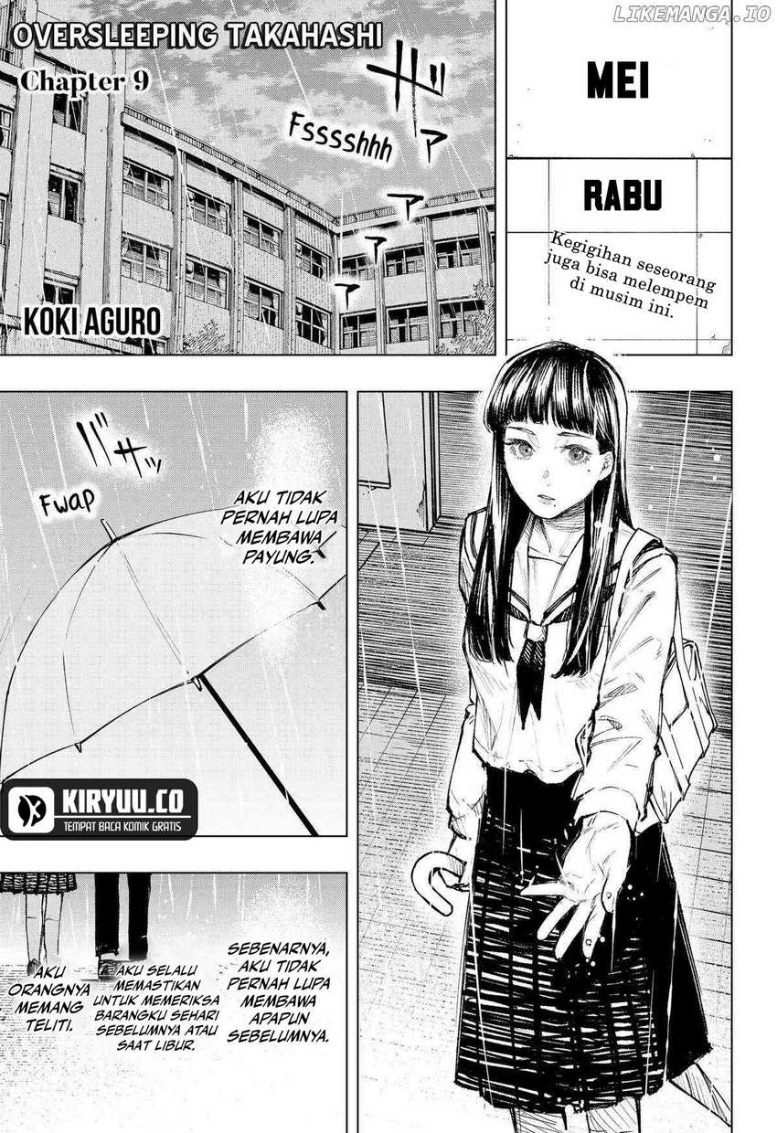 Oversleeping Takahashi Chapter 9 - halaman 2