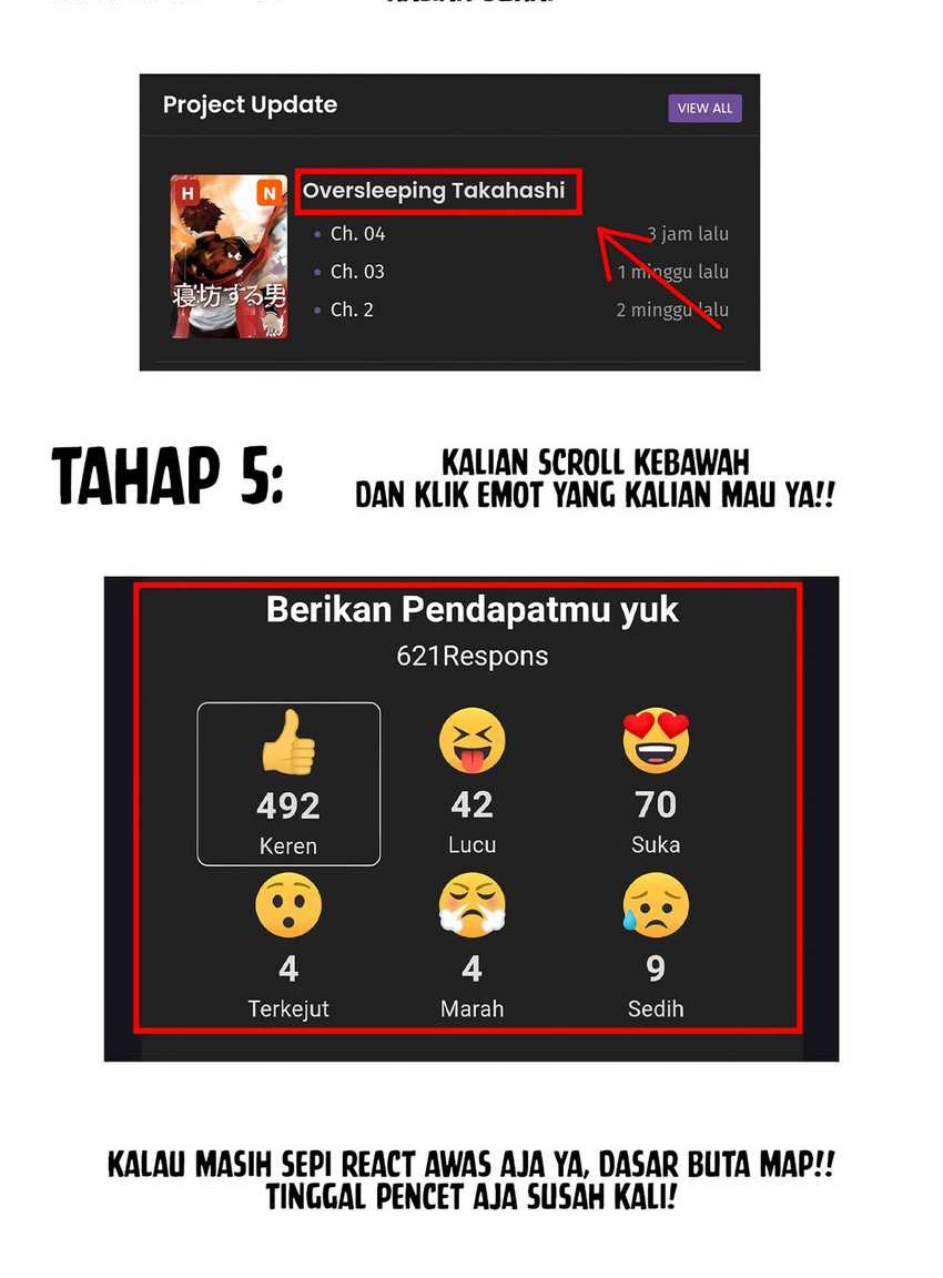 Oversleeping Takahashi Chapter 9 - halaman 4