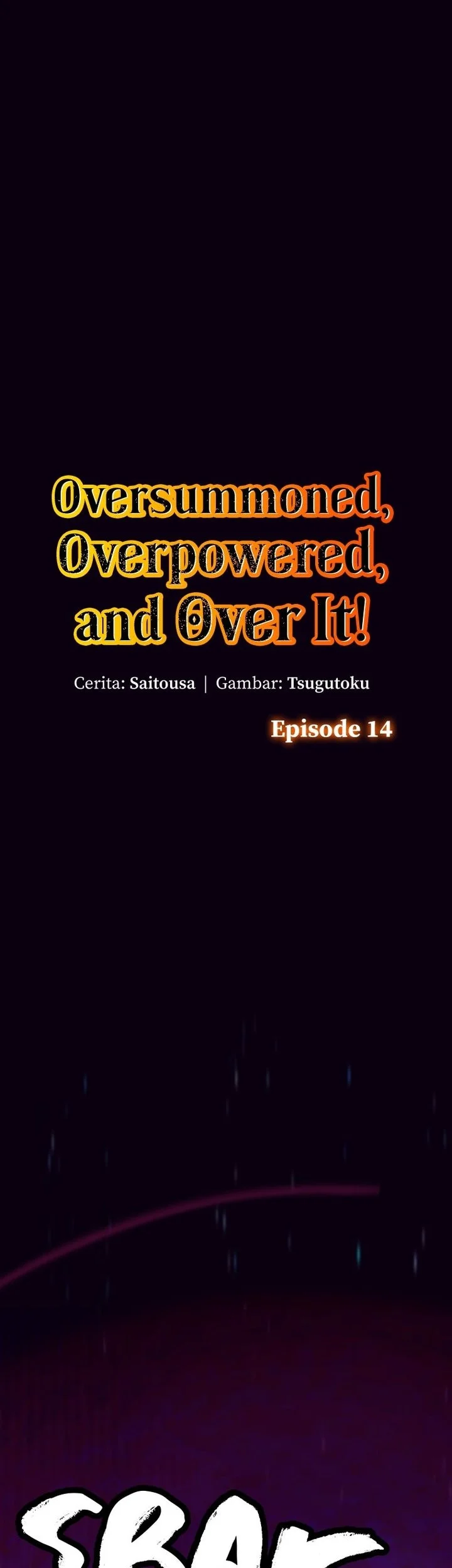 Oversummoned, Overpowered, and Over It! Chapter 14 - halaman 1