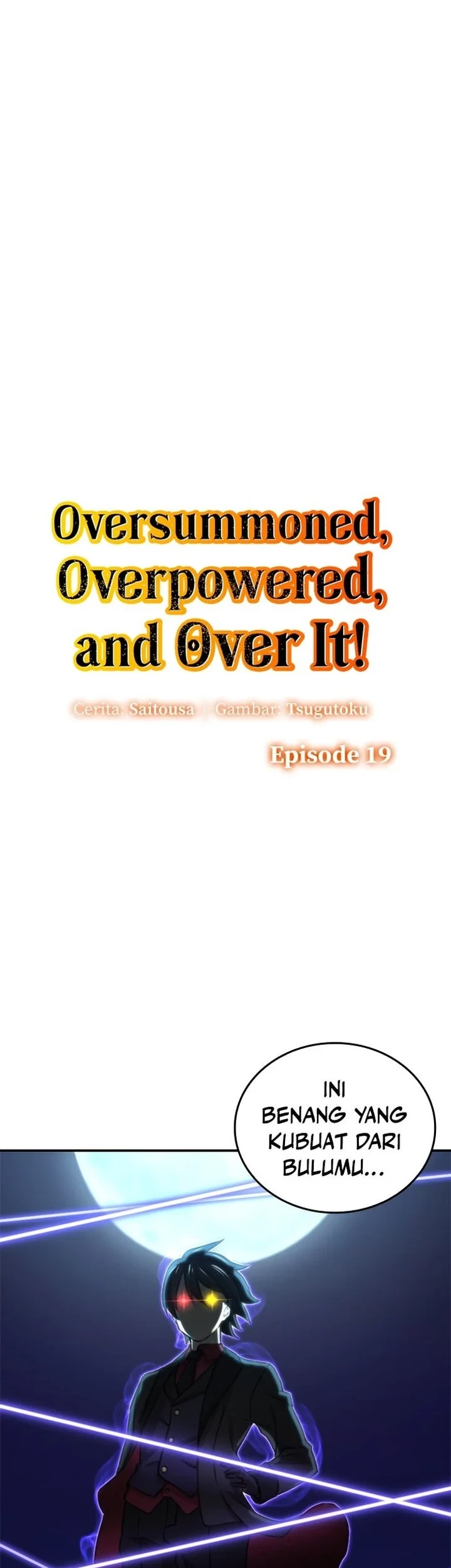 Oversummoned, Overpowered, and Over It! Chapter 19 - halaman 1