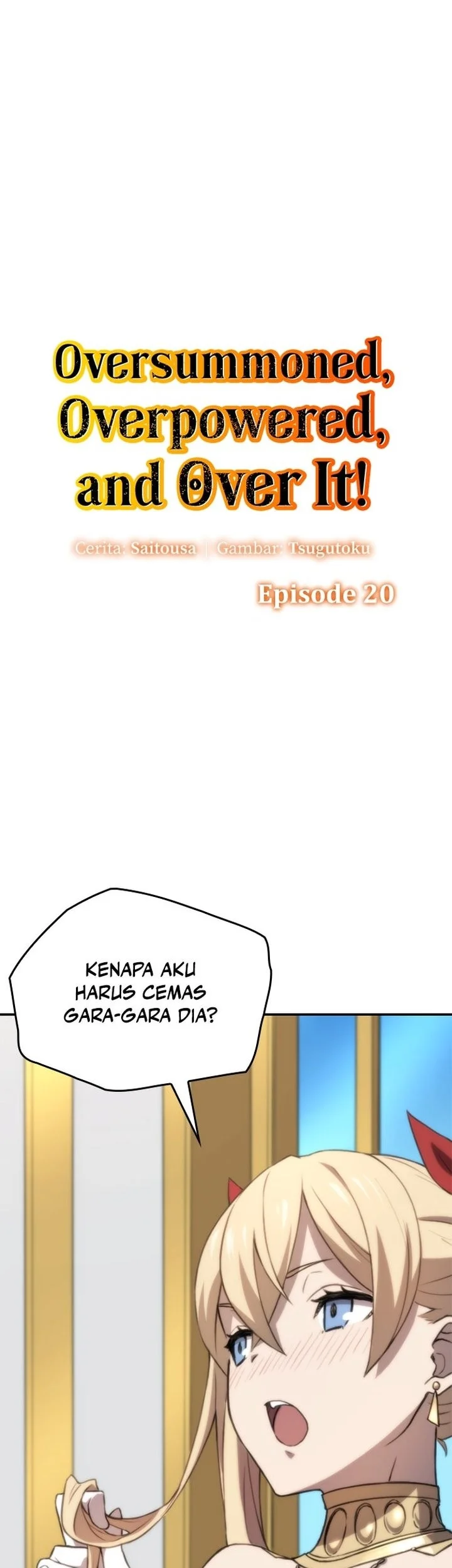 Oversummoned, Overpowered, and Over It! Chapter 20 - halaman 1