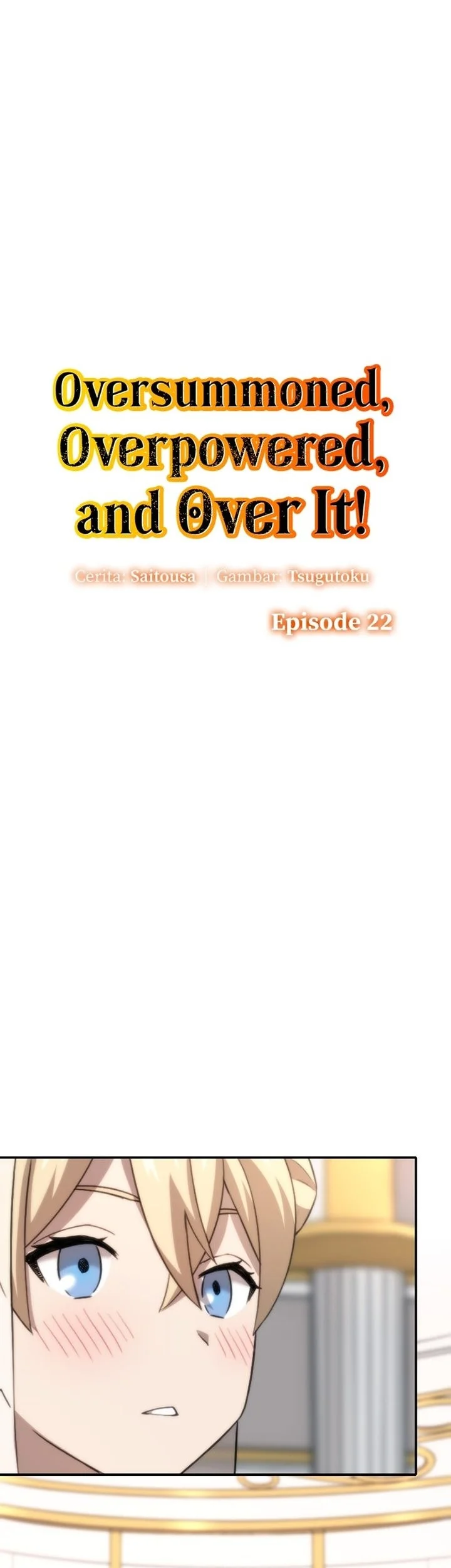 Oversummoned, Overpowered, and Over It! Chapter 22 - halaman 1