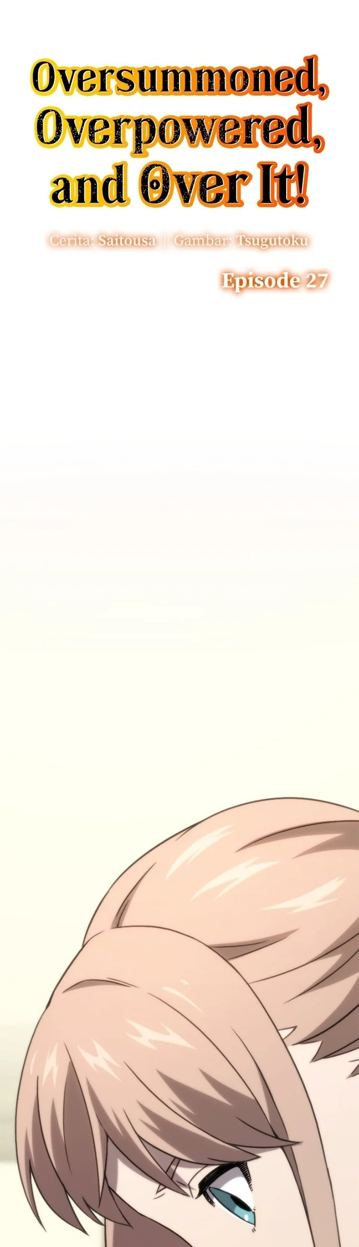 Oversummoned, Overpowered, and Over It! Chapter 27 - halaman 1