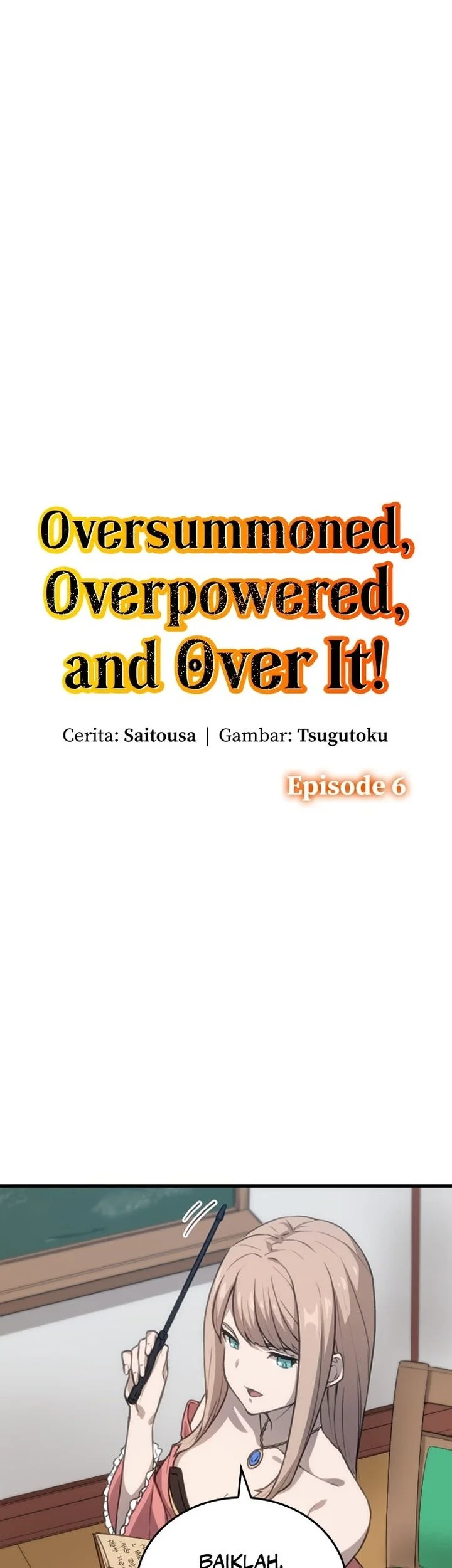 Oversummoned, Overpowered, and Over It! Chapter 6 - halaman 1