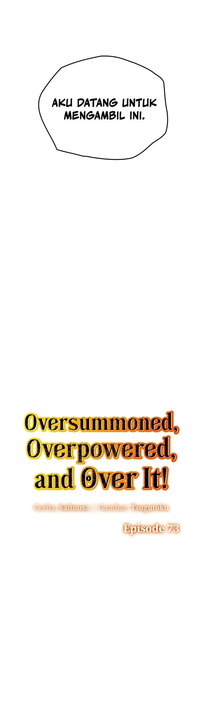 Oversummoned, Overpowered, and Over It! Chapter 73 - halaman 3