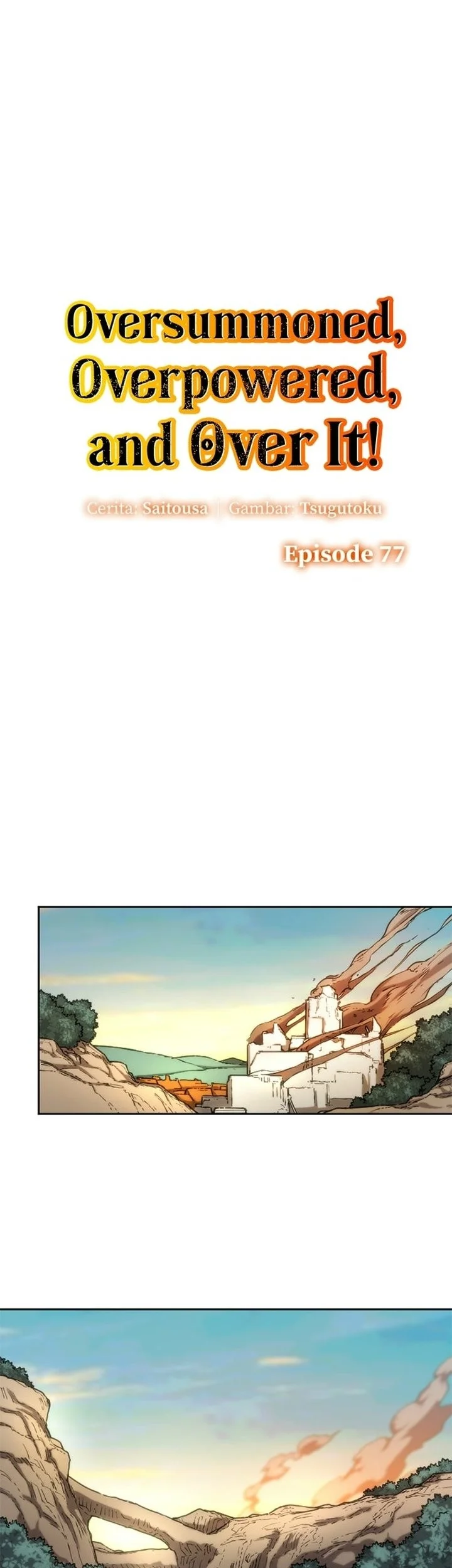 Oversummoned, Overpowered, and Over It! Chapter 77 - halaman 1