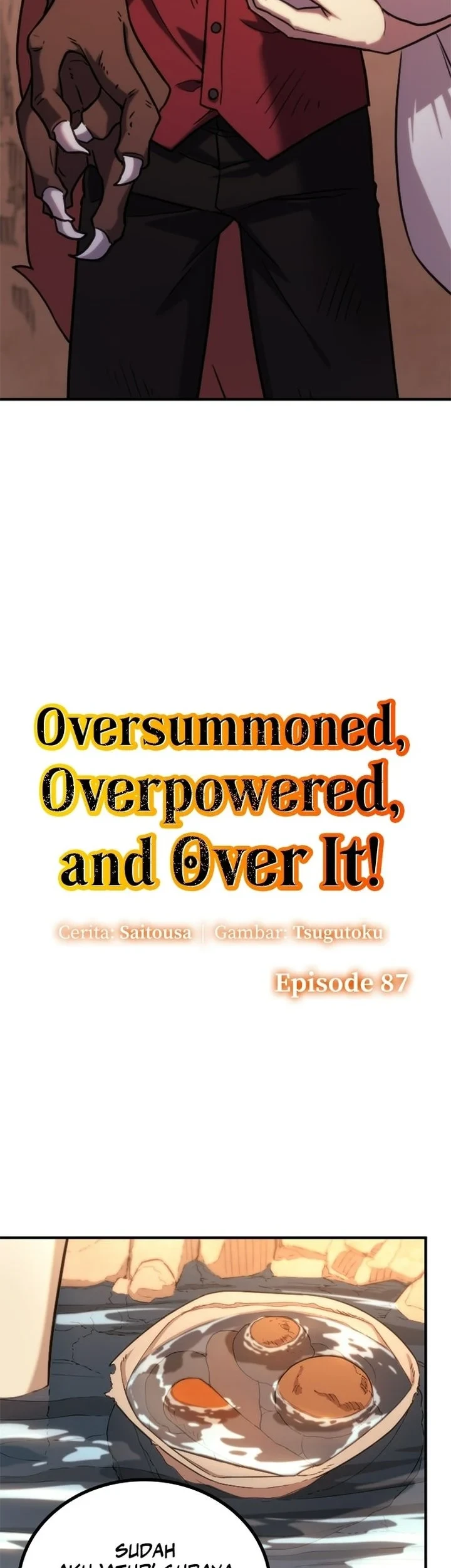 Oversummoned, Overpowered, and Over It! Chapter 87 - halaman 3