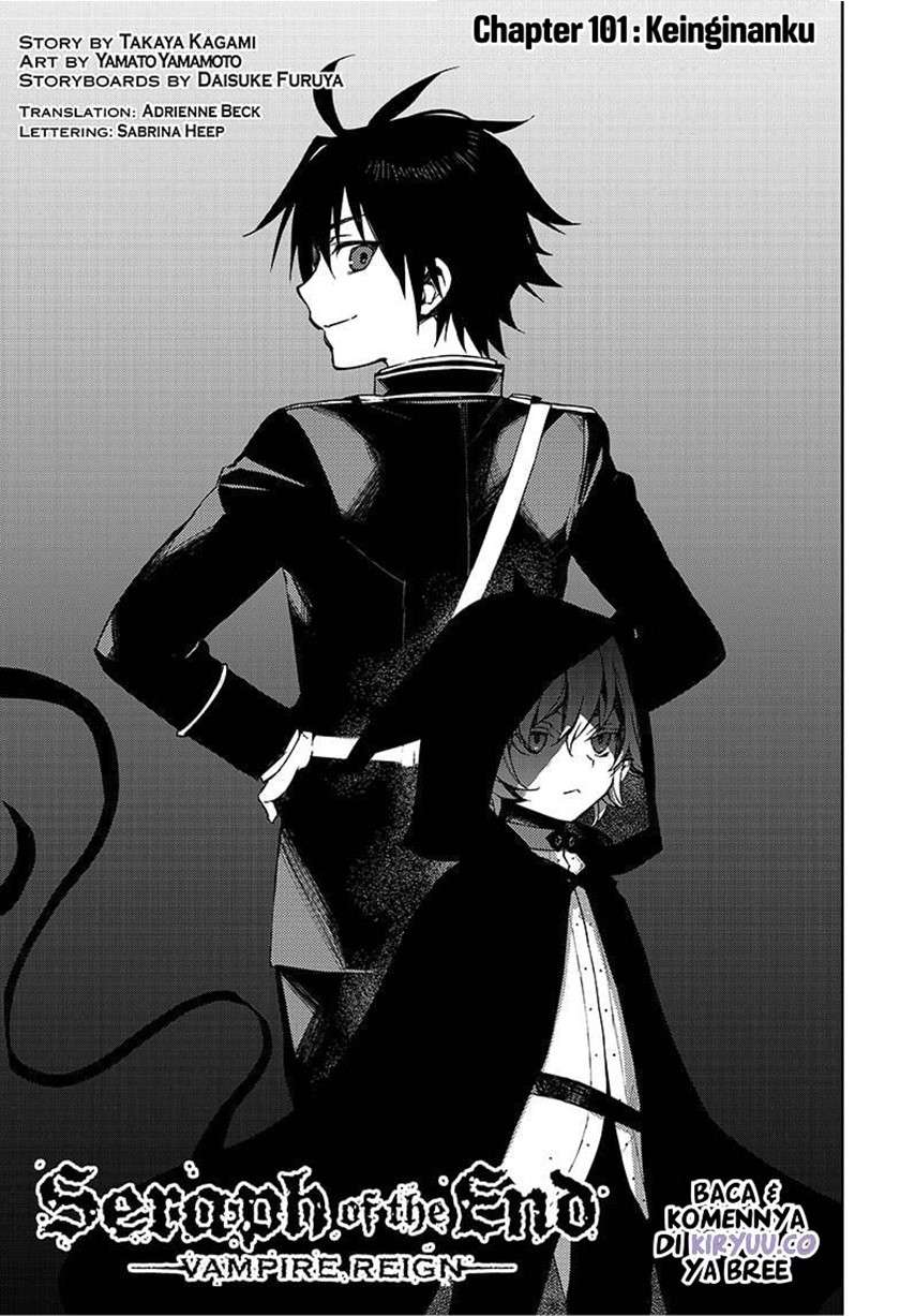 Owari no Seraph Chapter 101 - halaman 2