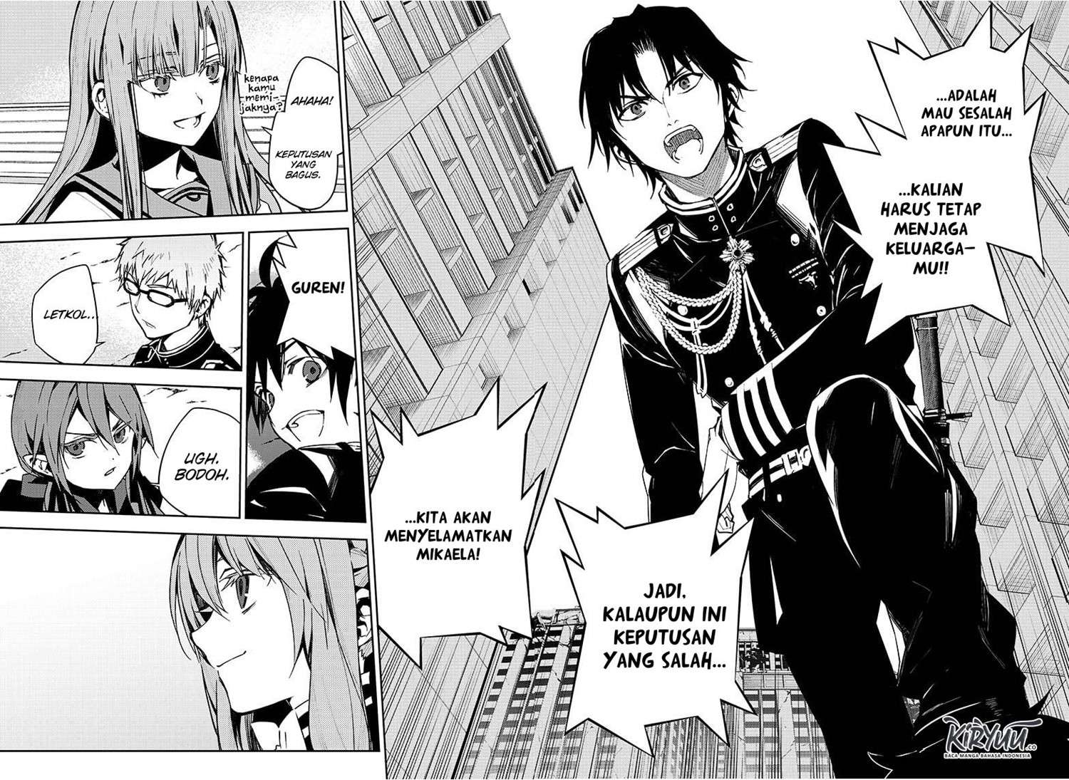 Owari no Seraph Chapter 101 - halaman 23