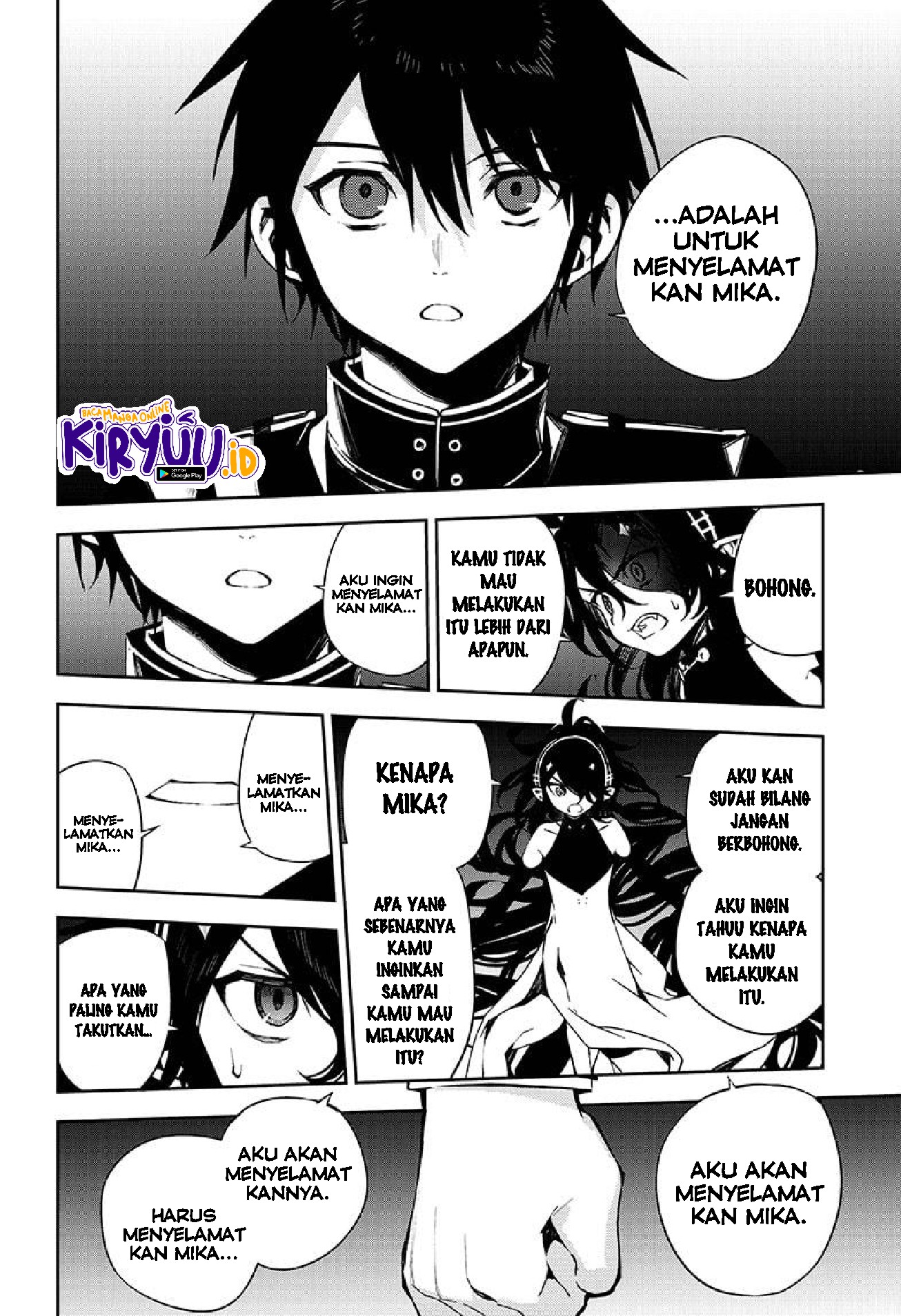 Owari no Seraph Chapter 102 - halaman 12