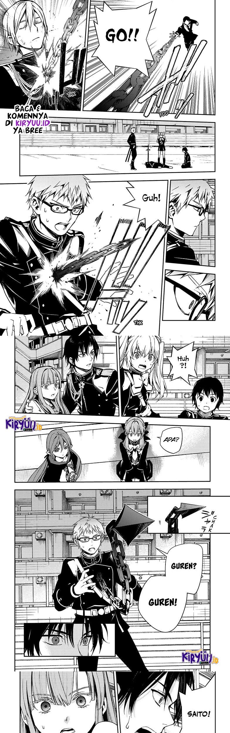 Owari no Seraph Chapter 107 - halaman 19