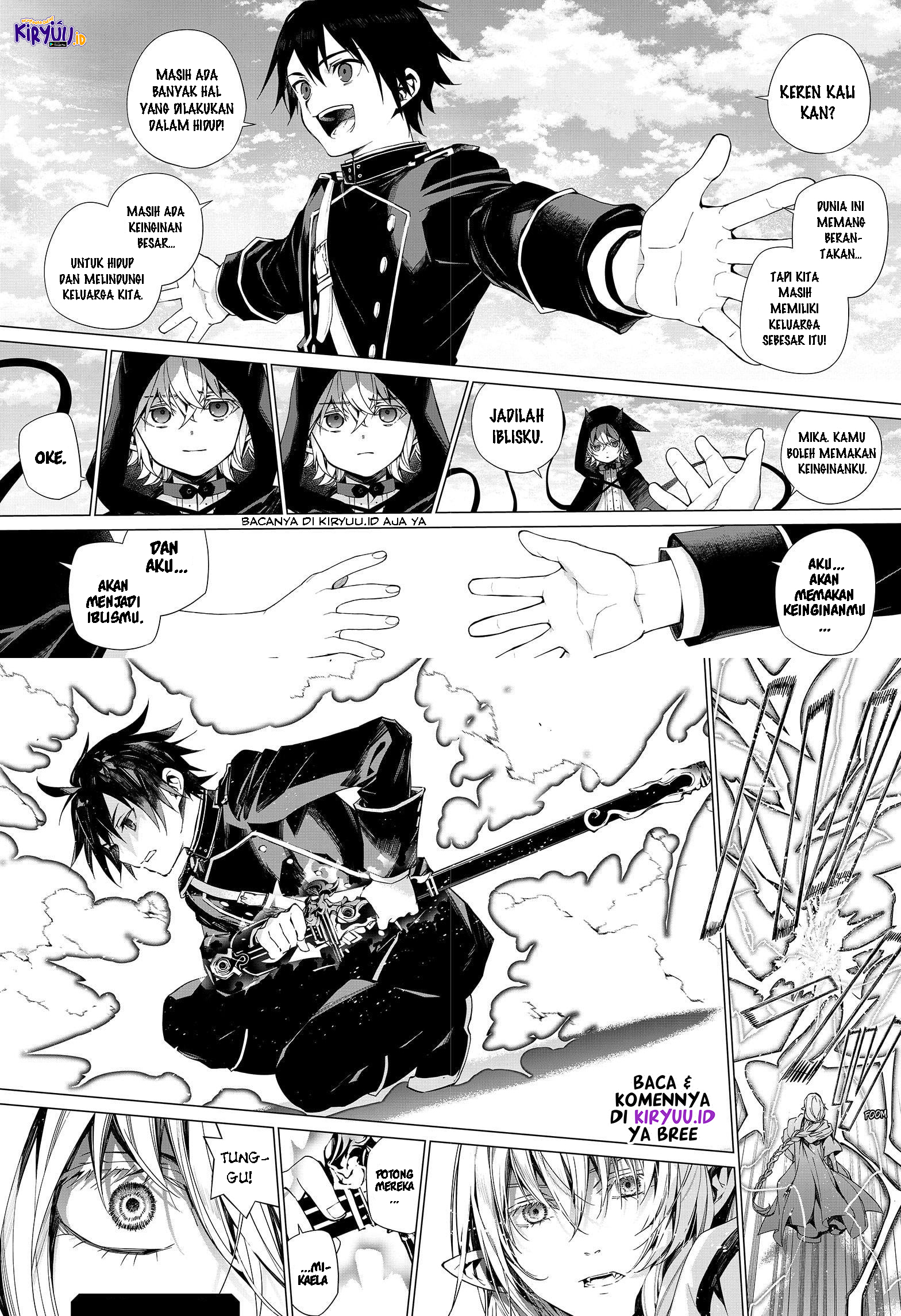 Owari no Seraph Chapter 107 - halaman 30