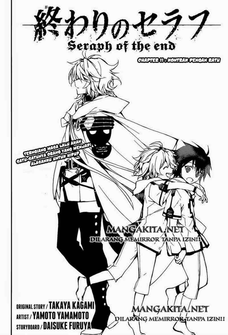 Owari no Seraph Chapter 11 - halaman 3