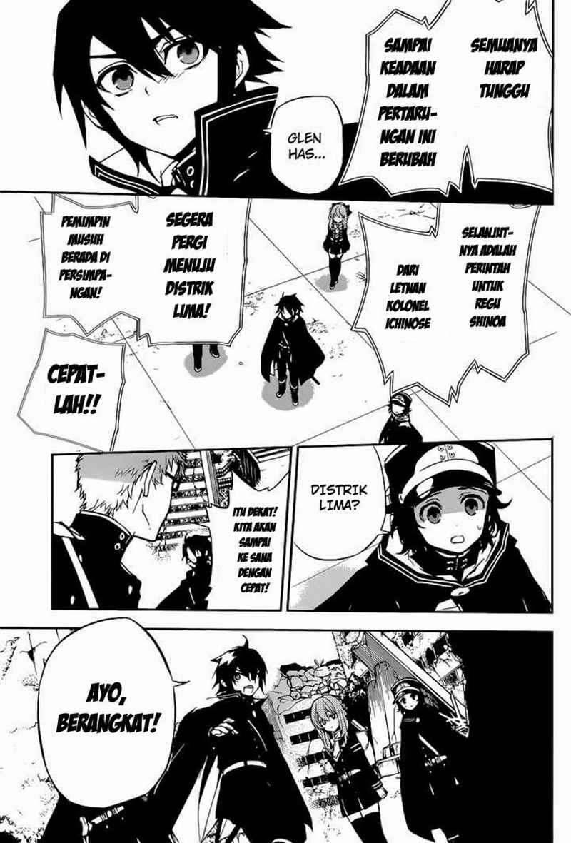 Owari no Seraph Chapter 11 - halaman 42