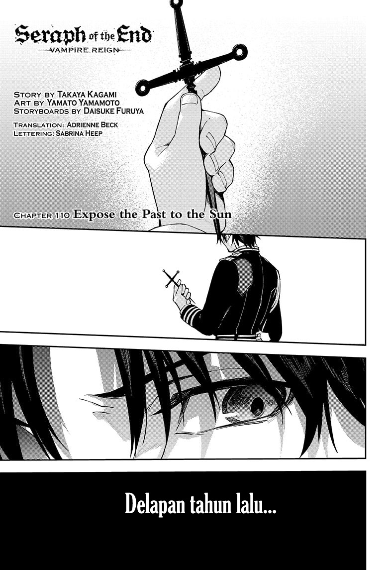 Owari no Seraph Chapter 110 - halaman 2