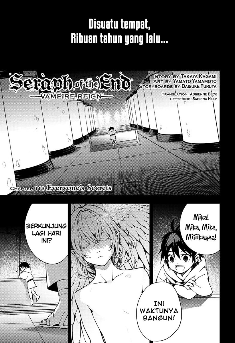 Owari no Seraph Chapter 113 - halaman 2