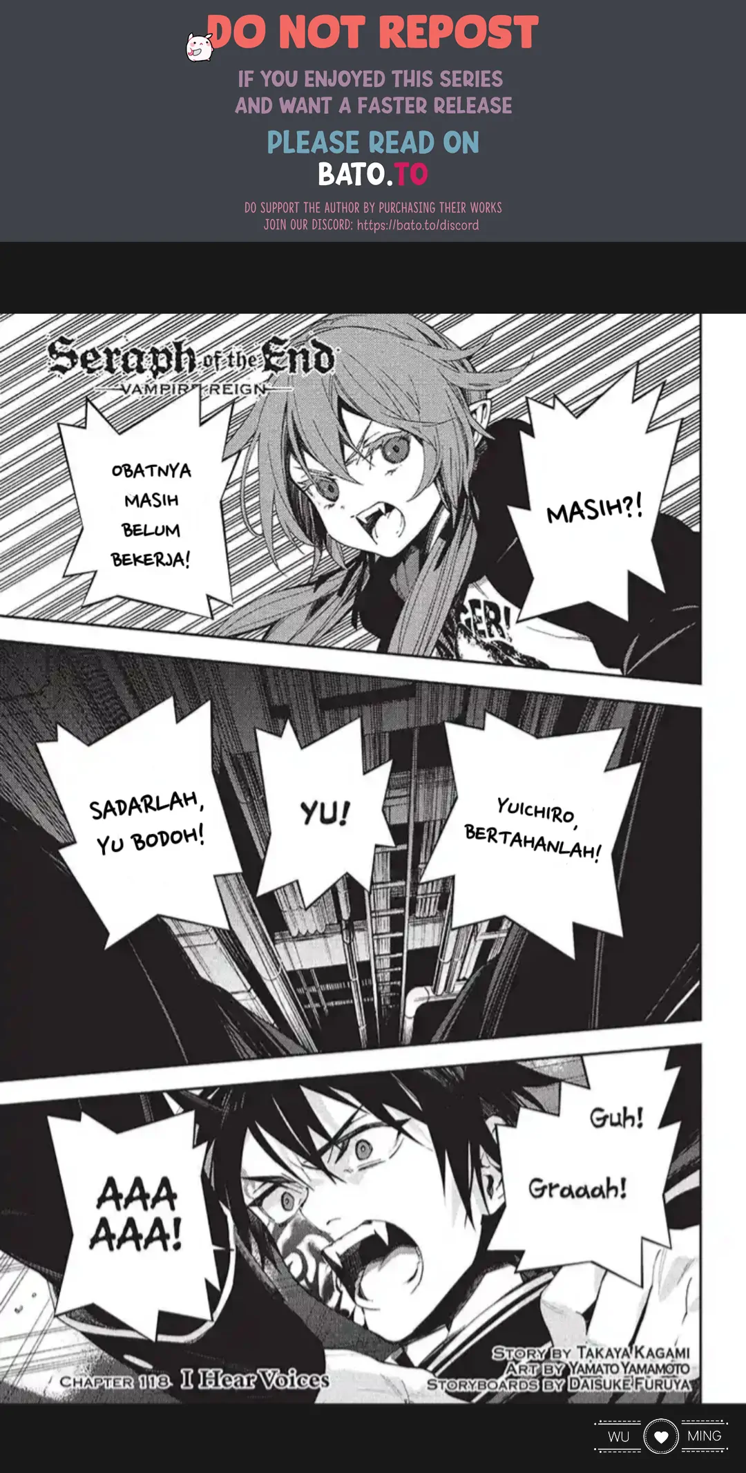 Owari no Seraph Chapter 118 - halaman 1