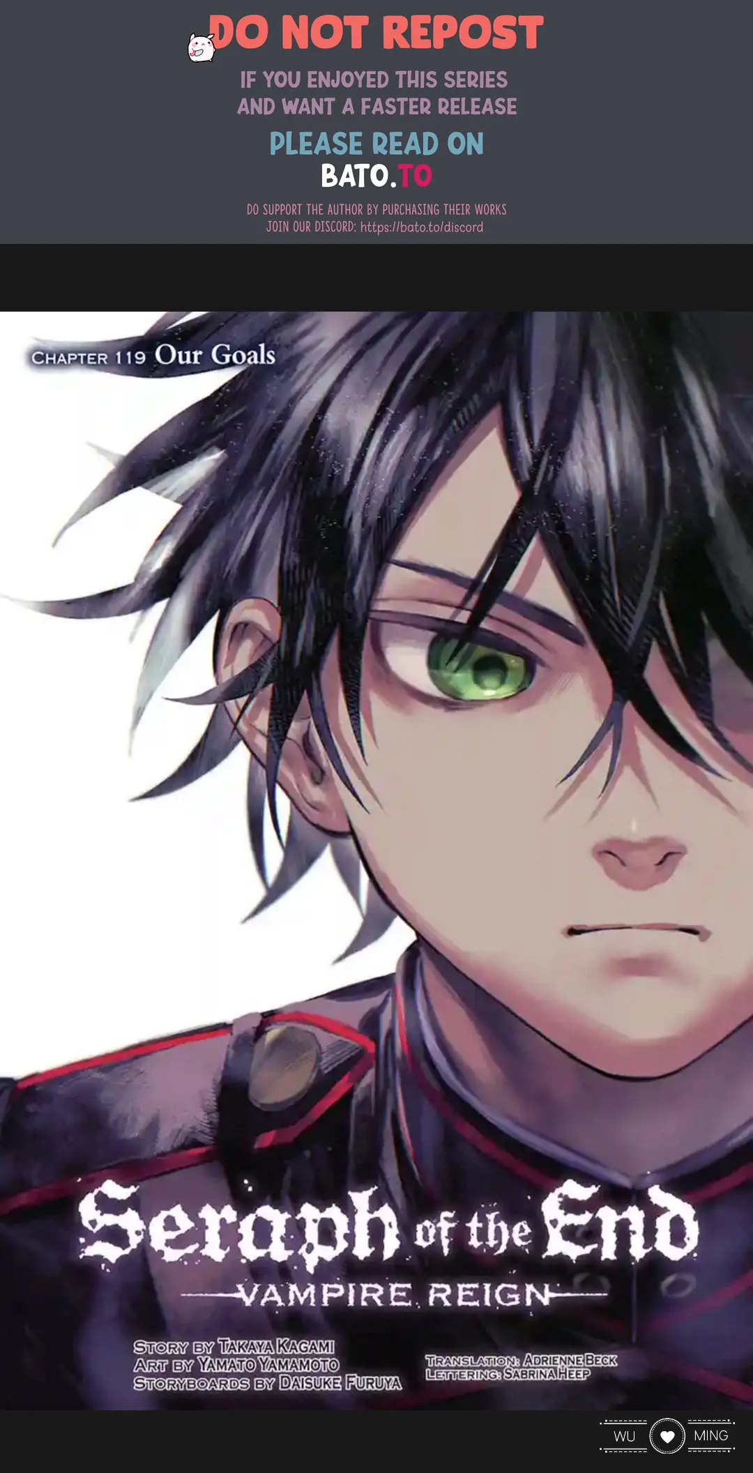 Owari no Seraph Chapter 119 - halaman 1