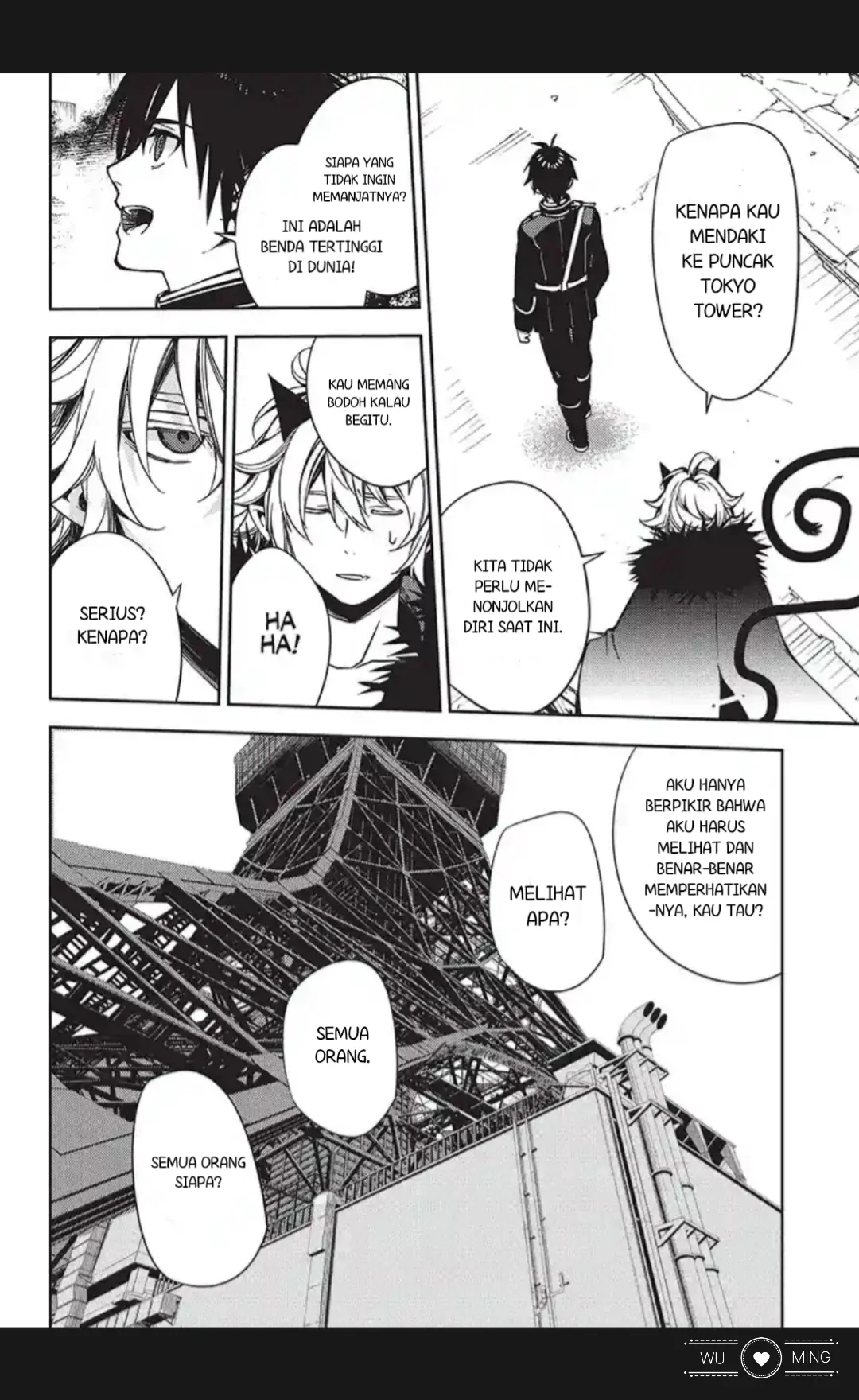 Owari no Seraph Chapter 119 - halaman 14