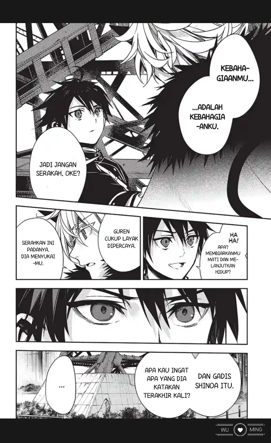 Owari no Seraph Chapter 119 - halaman 18
