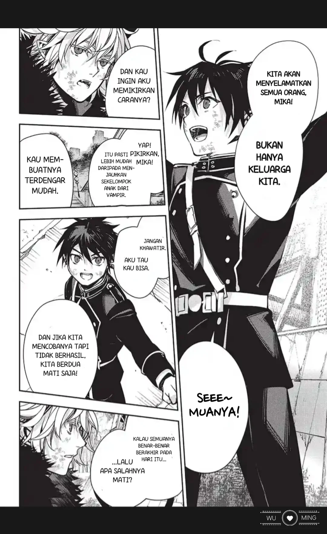 Owari no Seraph Chapter 119 - halaman 40