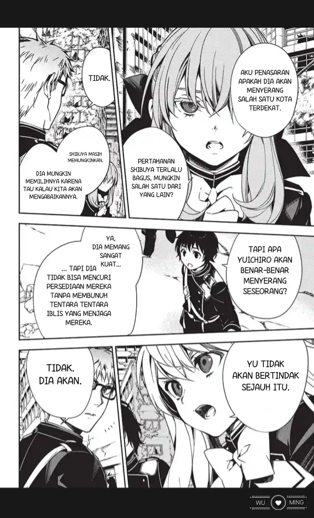 Owari no Seraph Chapter 120 - halaman 14