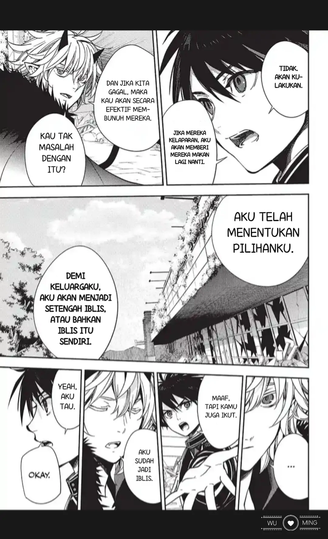 Owari no Seraph Chapter 120 - halaman 19