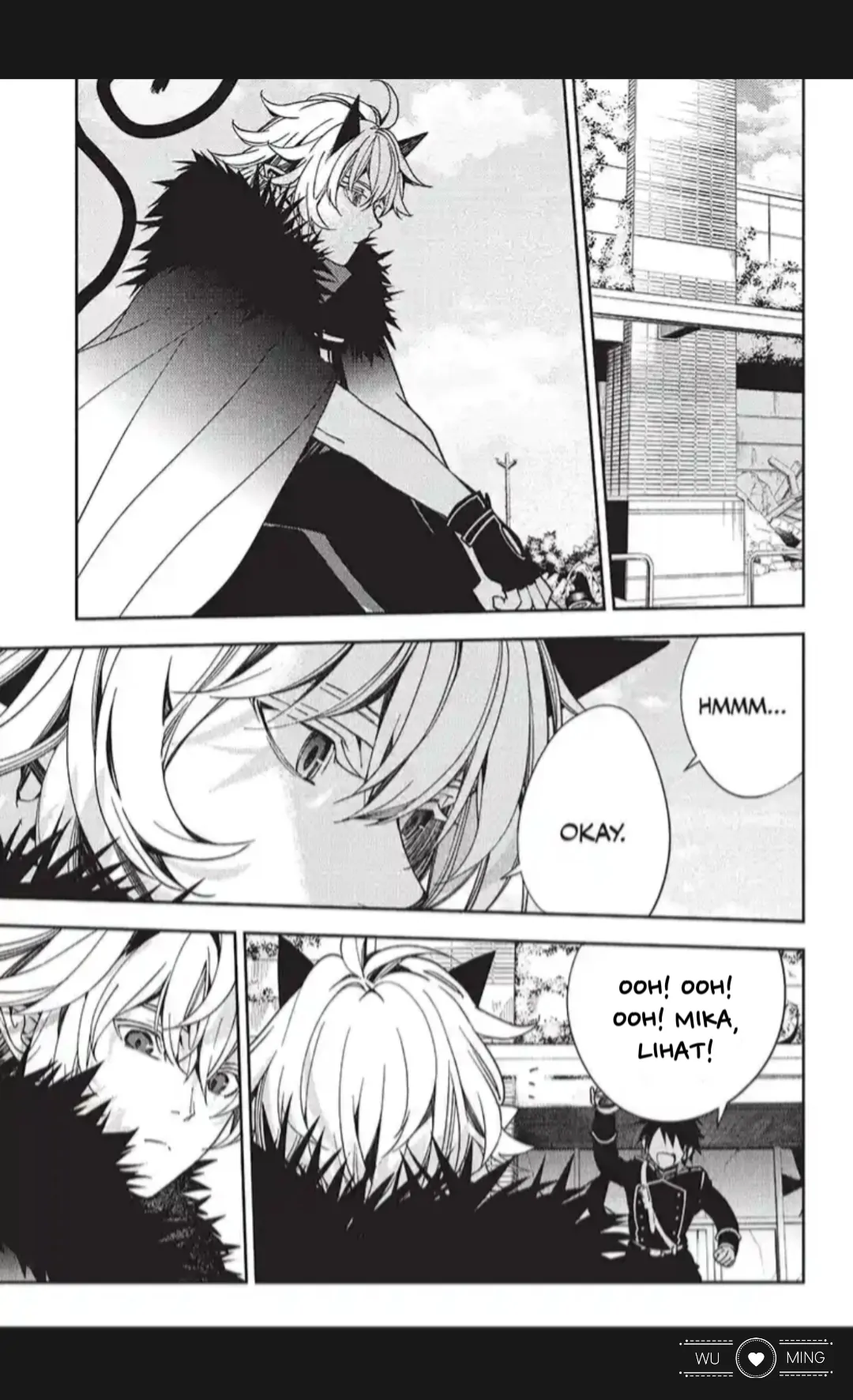 Owari no Seraph Chapter 120 - halaman 3