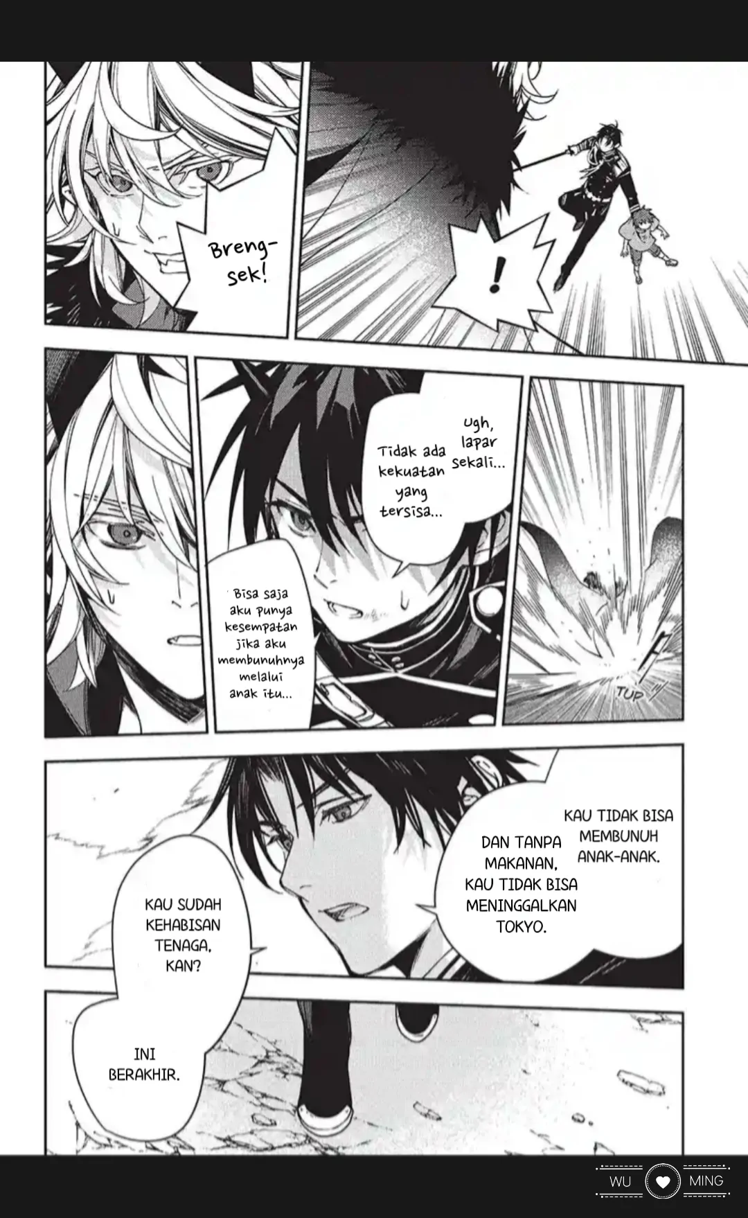Owari no Seraph Chapter 120 - halaman 34