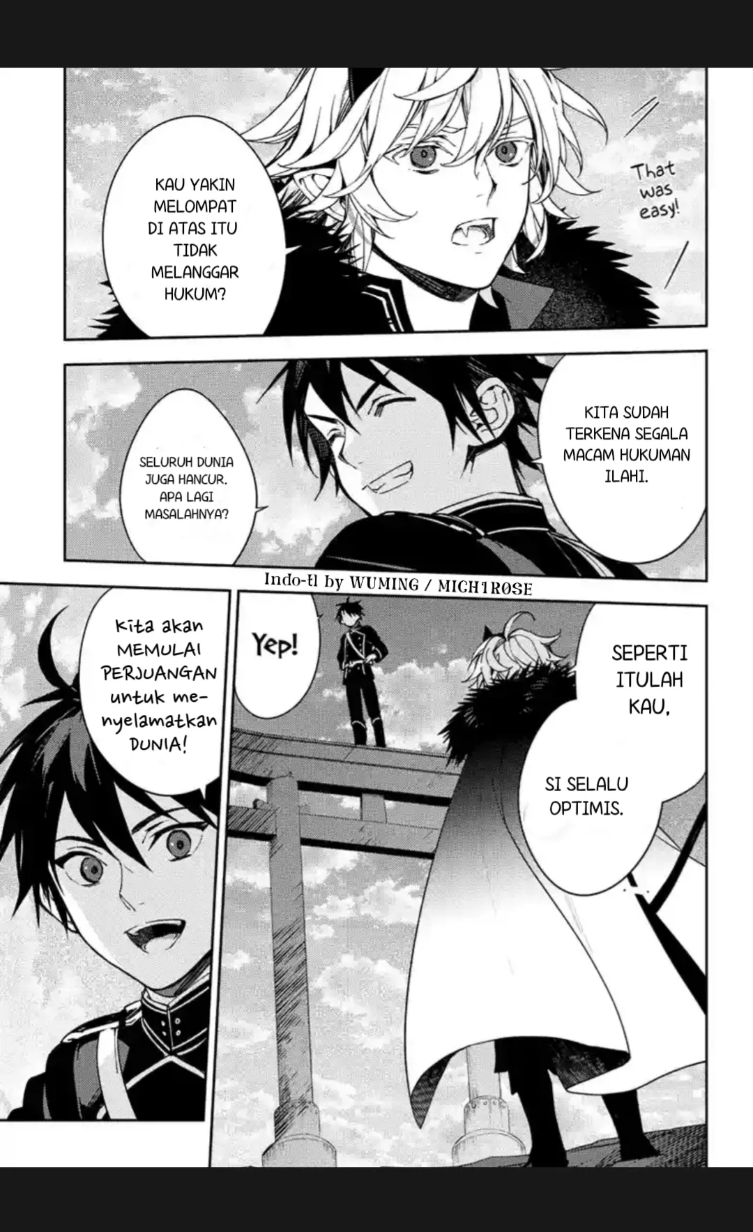 Owari no Seraph Chapter 121 - halaman 15