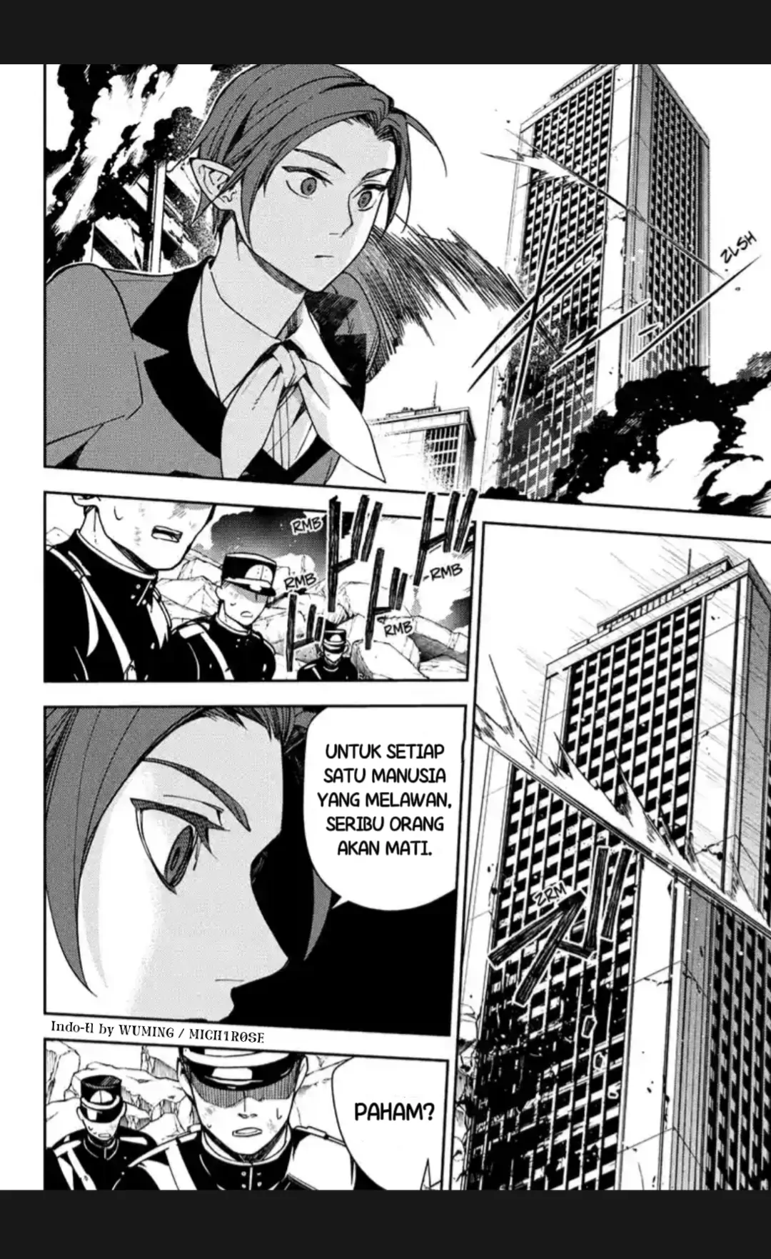 Owari no Seraph Chapter 121 - halaman 28