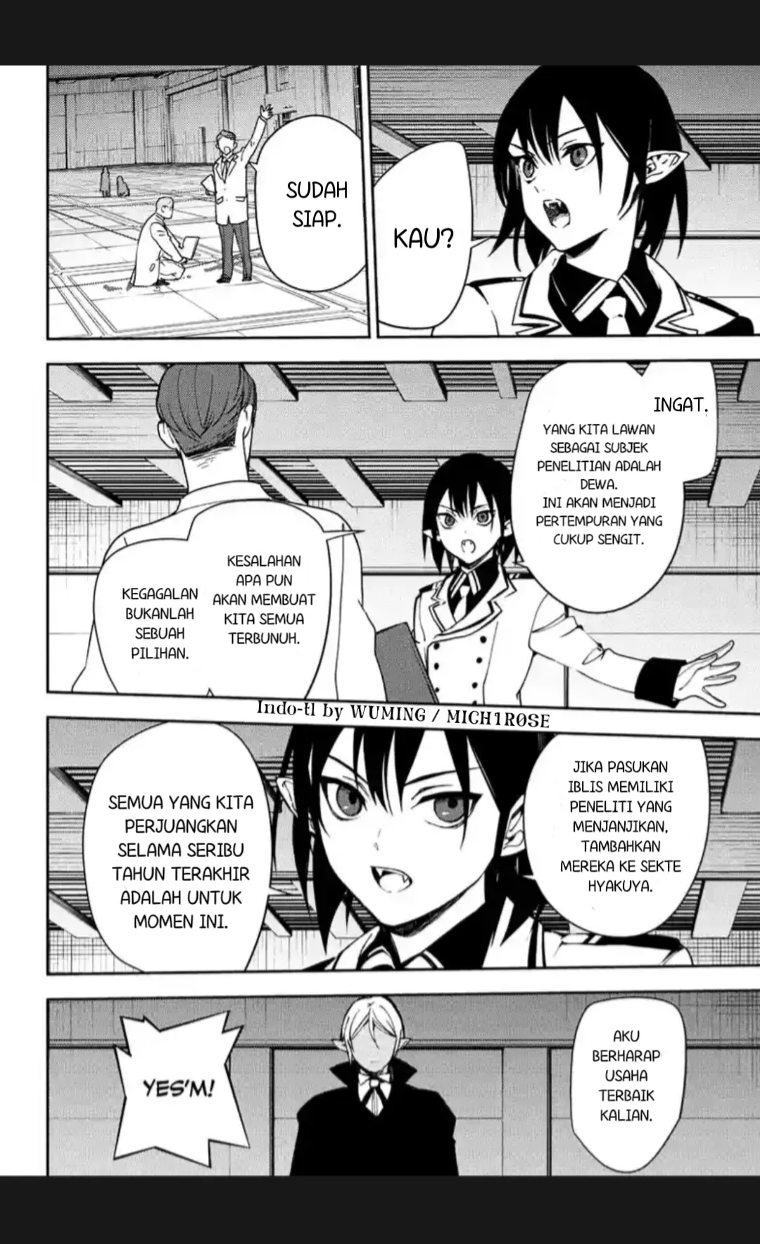 Owari no Seraph Chapter 121 - halaman 34