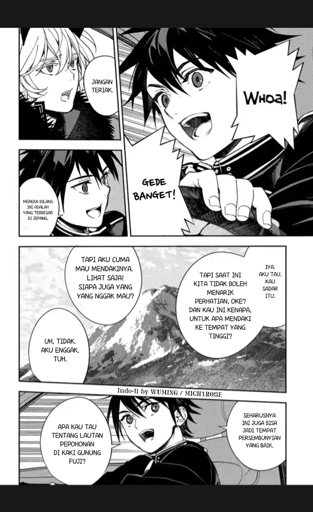 Owari no Seraph Chapter 121 - halaman 4