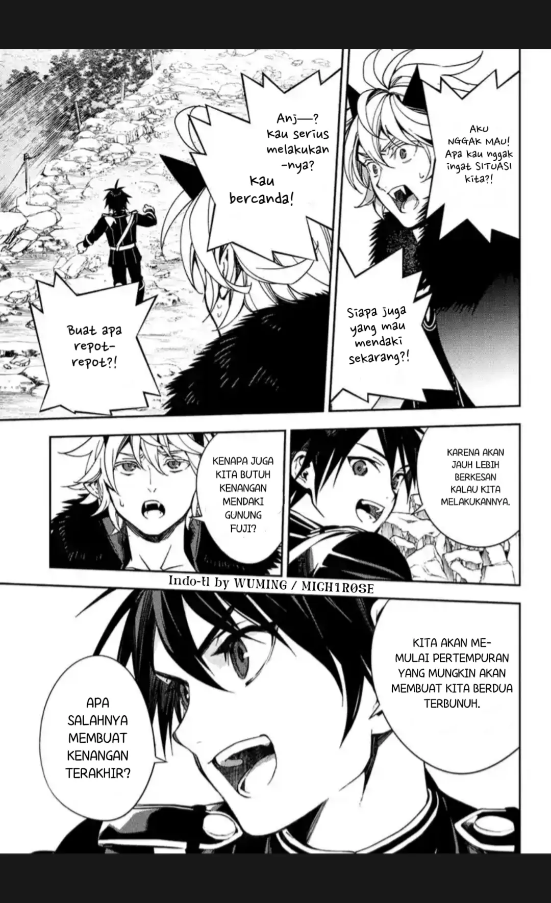 Owari no Seraph Chapter 121 - halaman 7