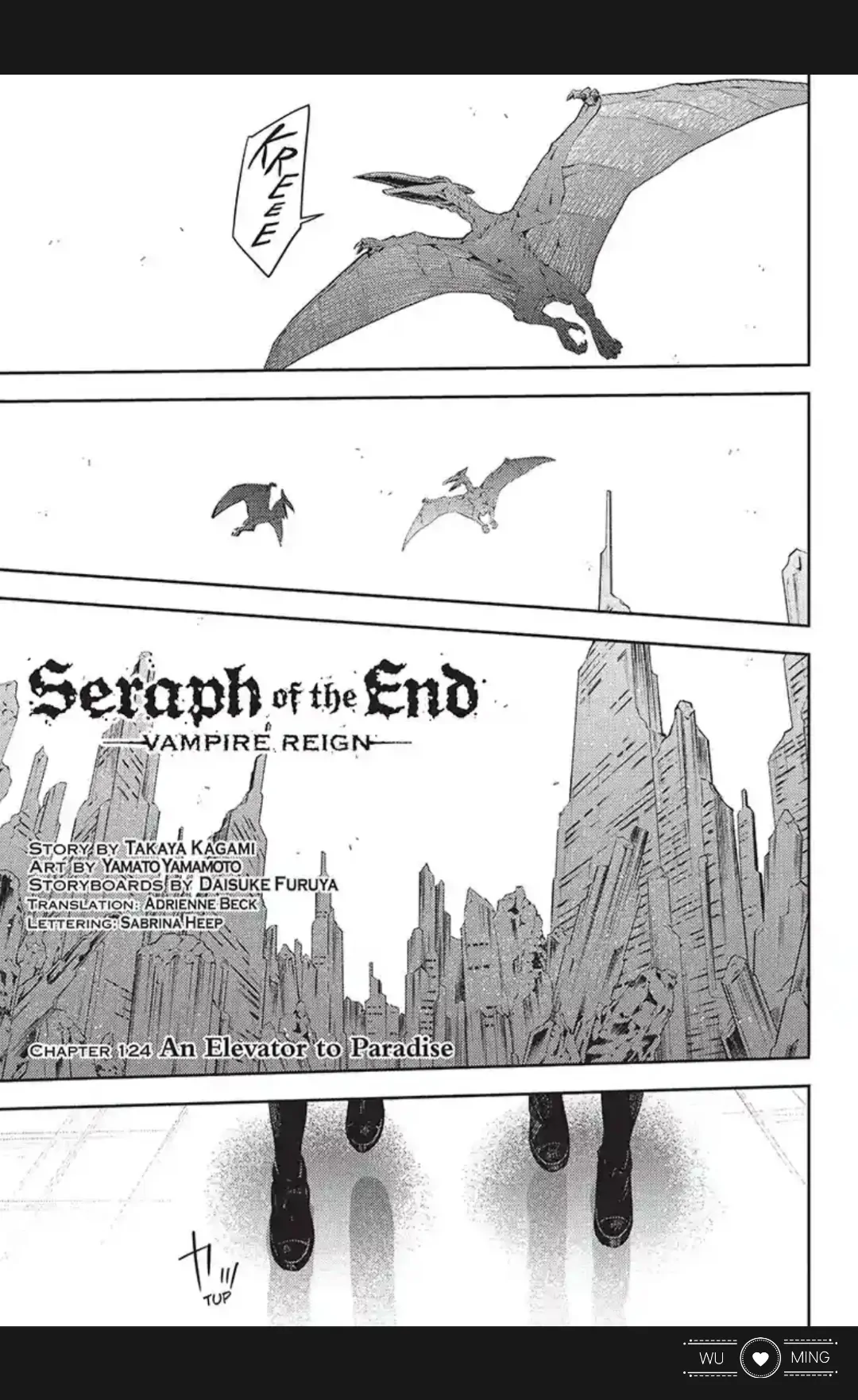 Owari no Seraph Chapter 124 - halaman 1