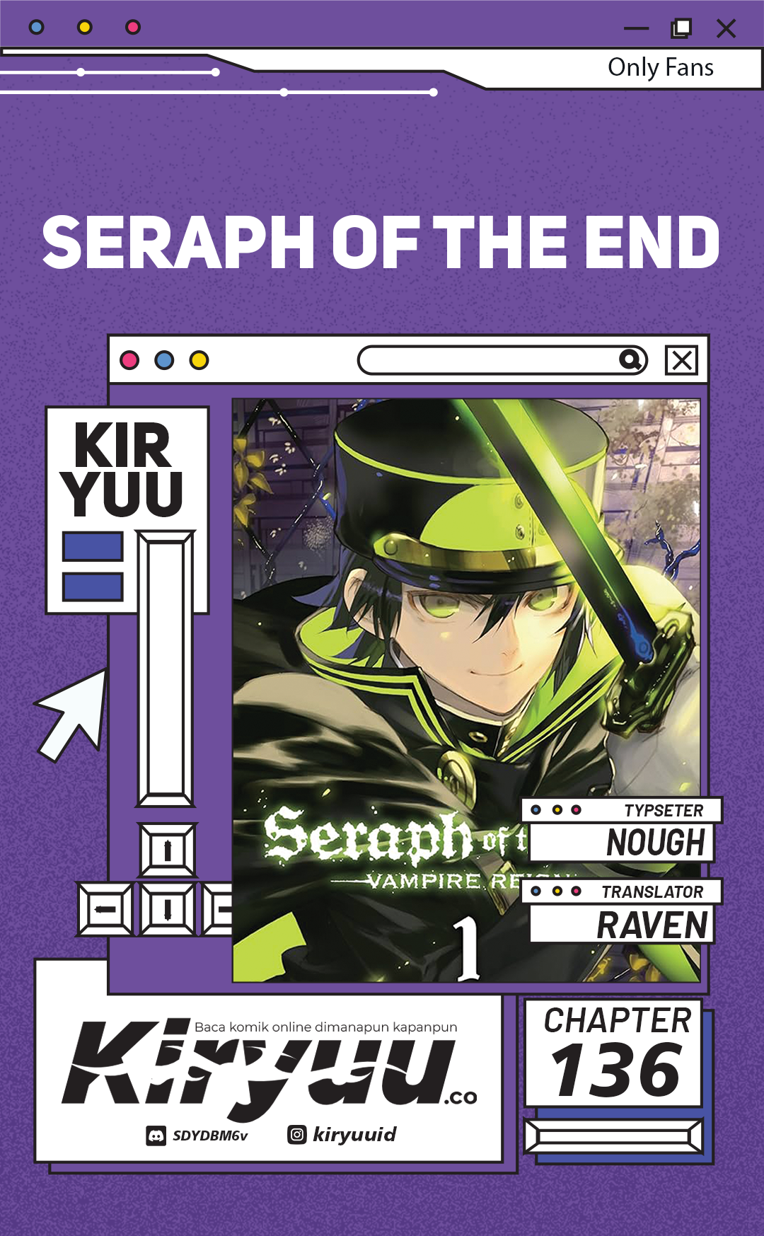 Owari no Seraph Chapter 136 - halaman 1