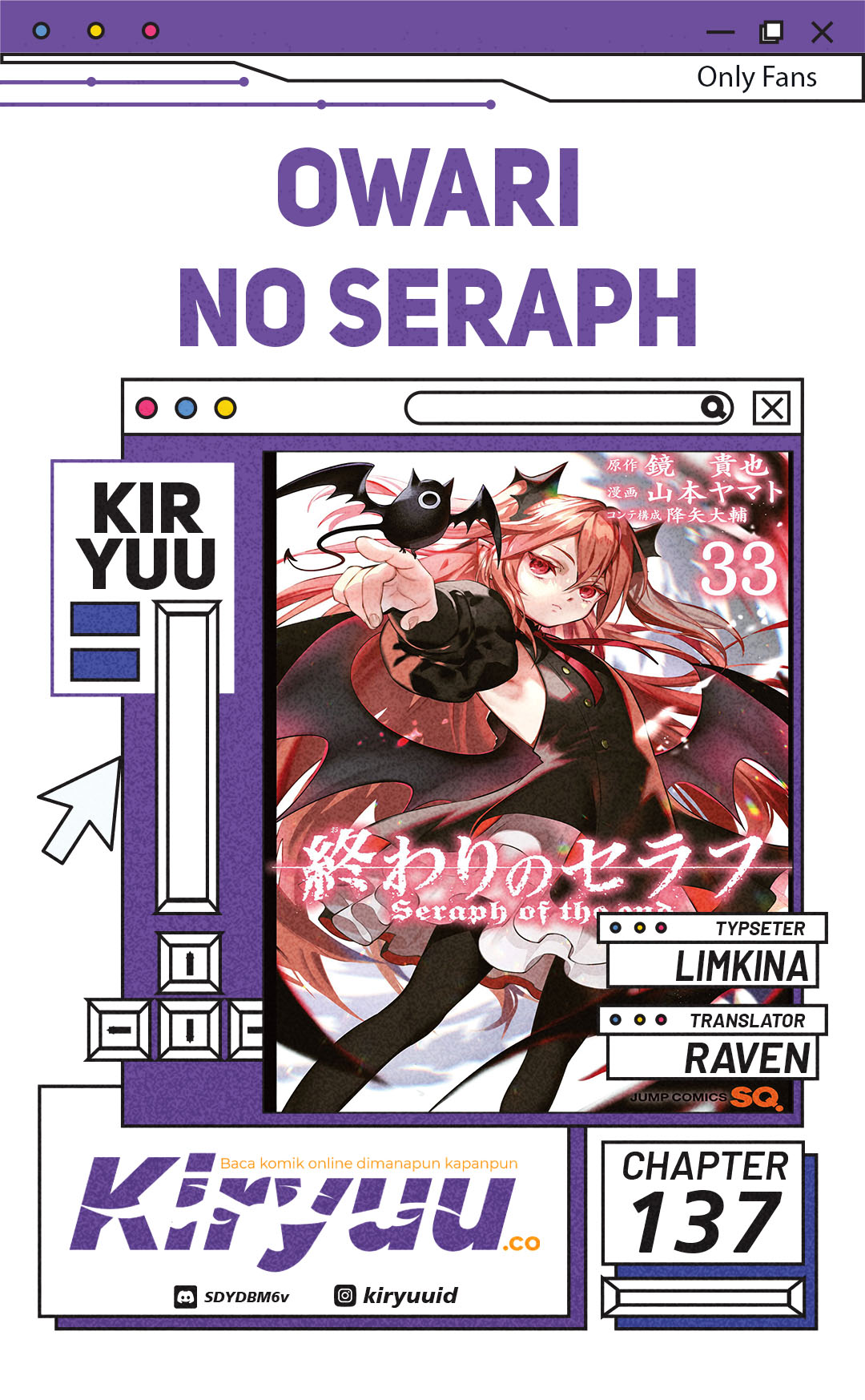 Owari no Seraph Chapter 137 - halaman 1