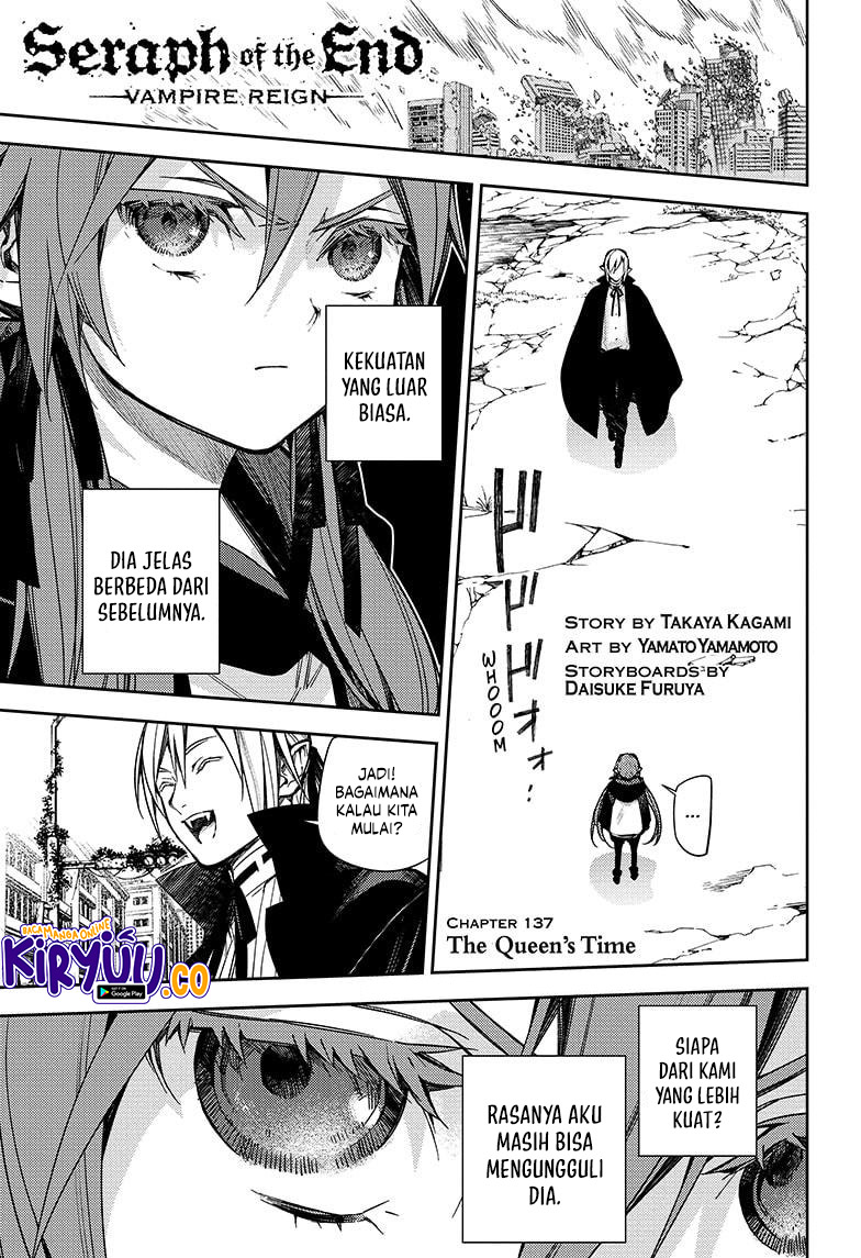 Owari no Seraph Chapter 137 - halaman 2