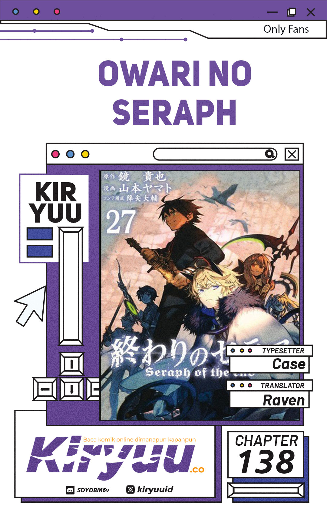 Owari no Seraph Chapter 138 - halaman 1