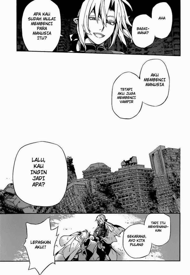 Owari no Seraph Chapter 14 - halaman 21