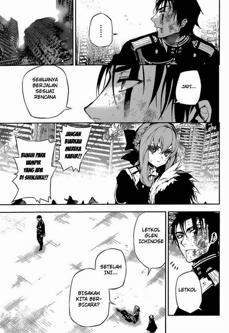 Owari no Seraph Chapter 14 - halaman 23