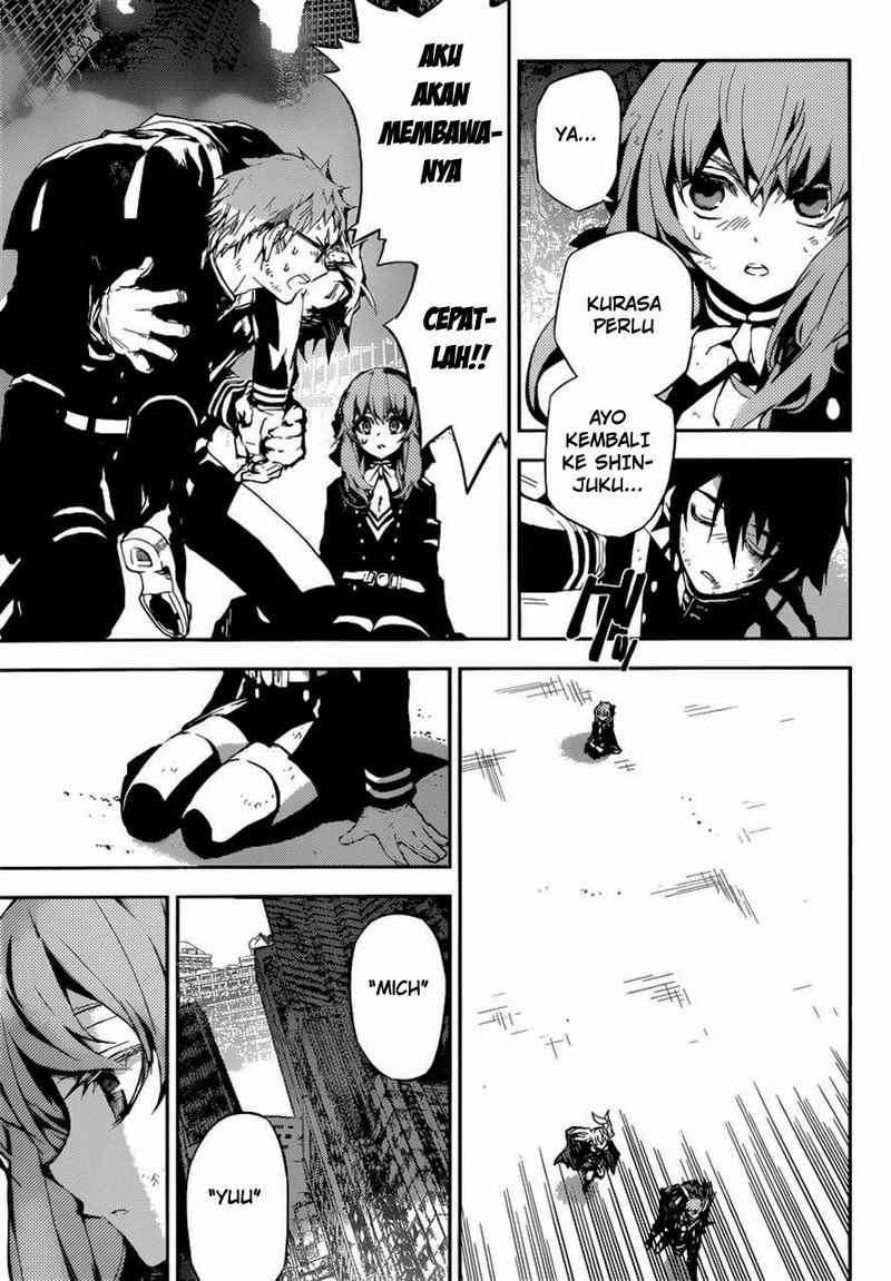 Owari no Seraph Chapter 14 - halaman 25