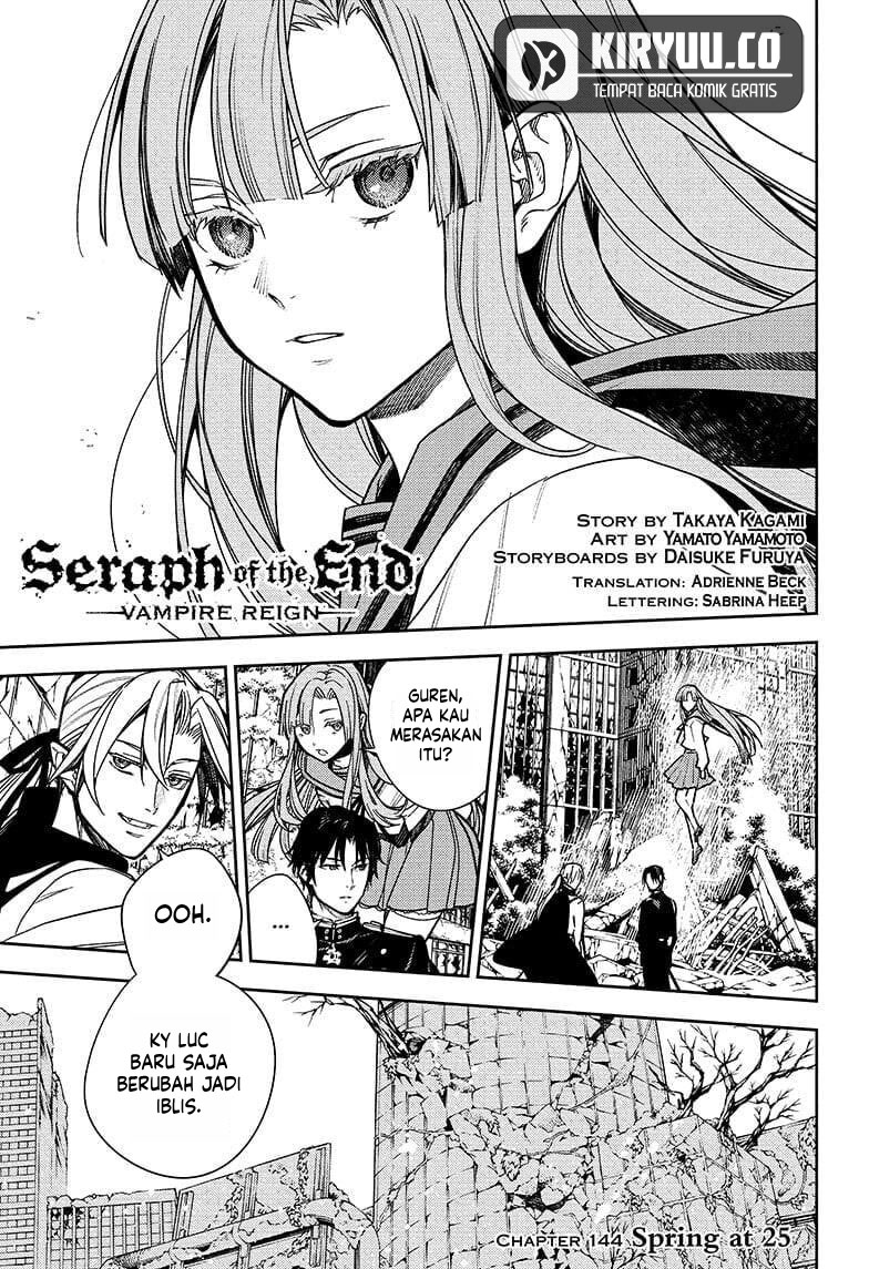 Owari no Seraph Chapter 144 - halaman 5