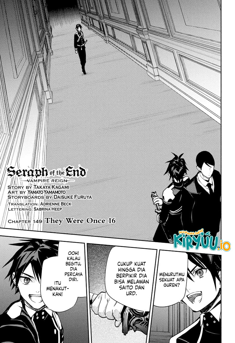 Owari no Seraph Chapter 149 - halaman 1